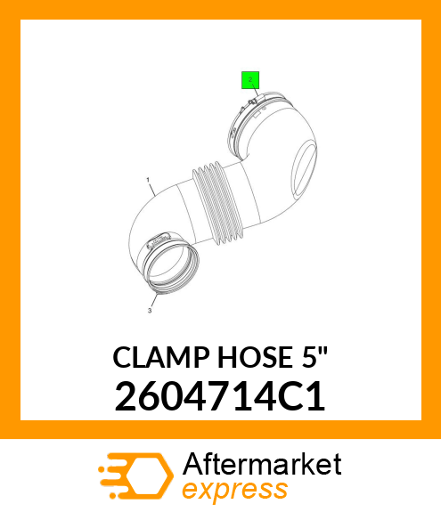 CLAMP HOSE 5" 2604714C1