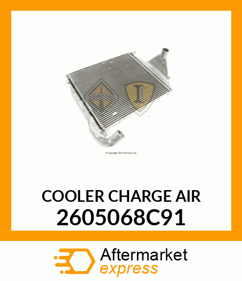COOLER CHARGE AIR 2605068C91