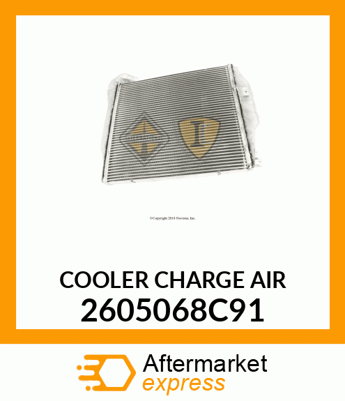 COOLER CHARGE AIR 2605068C91