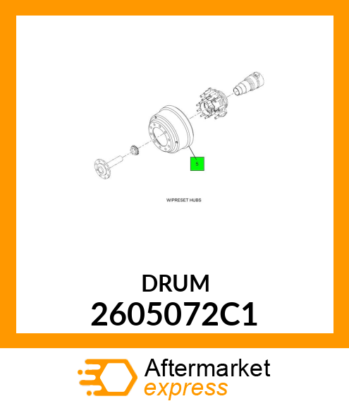 DRUM 2605072C1