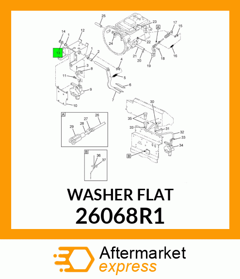 WASHER FLAT 26068R1