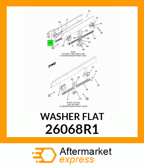 WASHER FLAT 26068R1