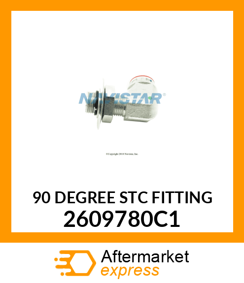 90 DEGREE STC FITTING 2609780C1