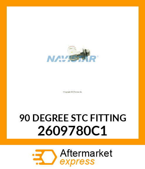 90 DEGREE STC FITTING 2609780C1