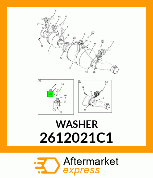 WASHER 2612021C1