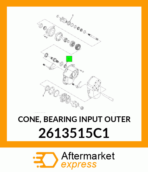 CONE, BEARING INPUT OUTER 2613515C1