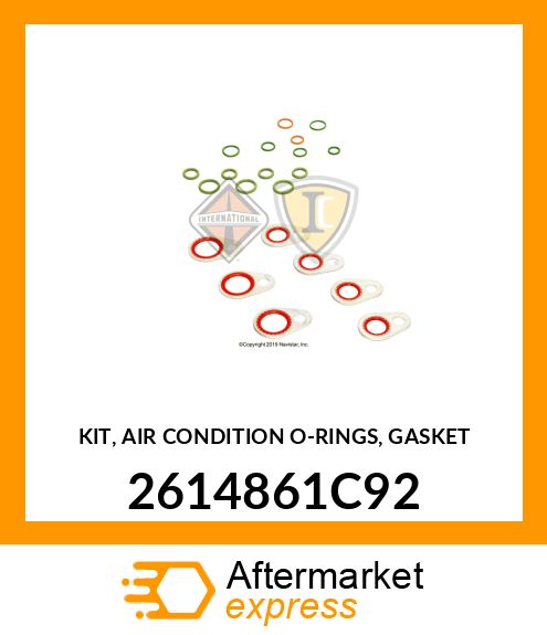 KIT, AIR CONDITION O-RINGS, GASKET 2614861C92