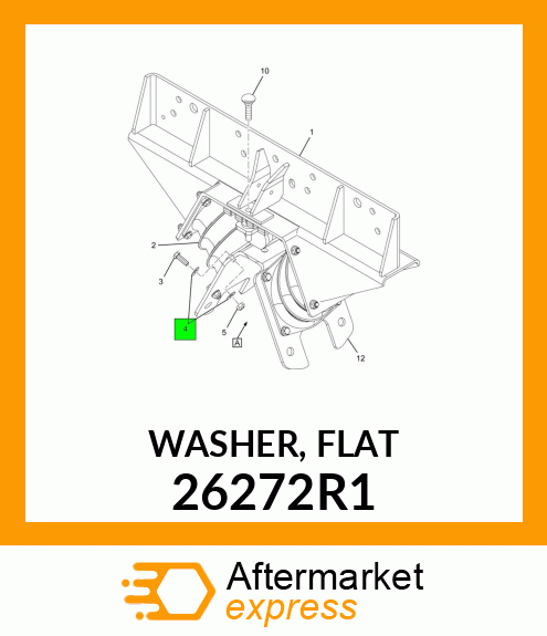 WASHER, FLAT 26272R1