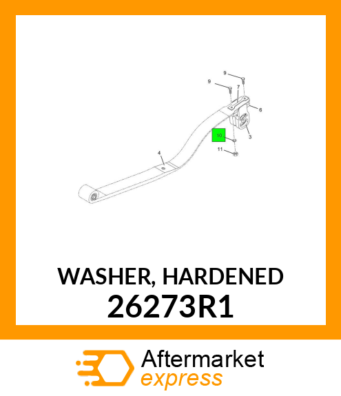 WASHER, HARDENED 26273R1