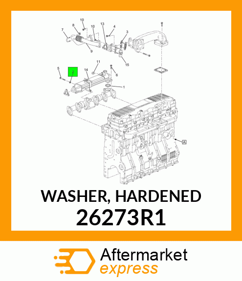 WASHER, HARDENED 26273R1