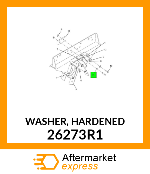 WASHER, HARDENED 26273R1