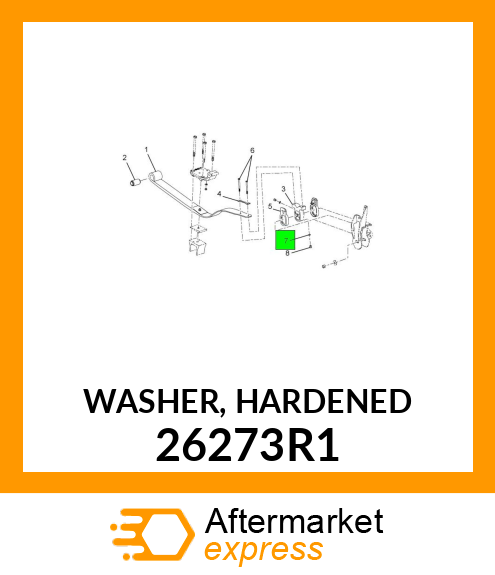 WASHER, HARDENED 26273R1