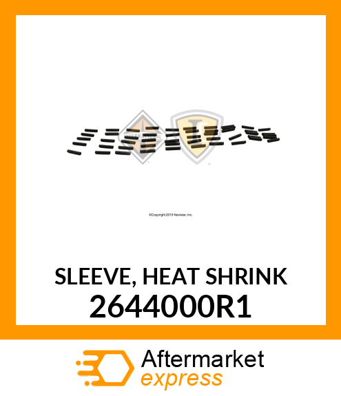 SLEEVE, HEAT SHRINK 2644000R1