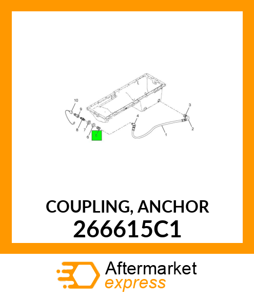 COUPLING, ANCHOR 266615C1