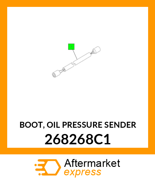 BOOT, OIL PRESSURE SENDER 268268C1