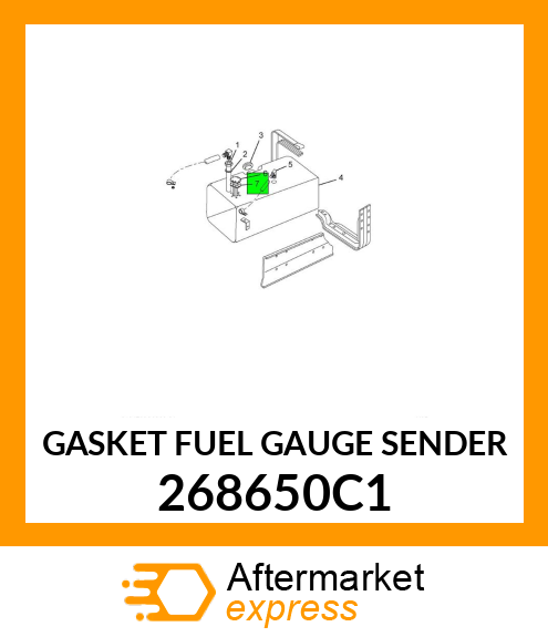 GASKET FUEL GAUGE SENDER 268650C1