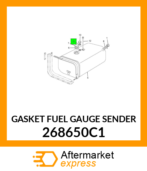 GASKET FUEL GAUGE SENDER 268650C1