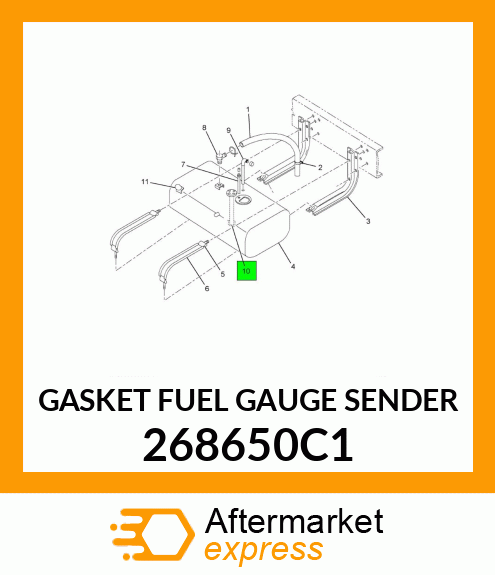 GASKET FUEL GAUGE SENDER 268650C1