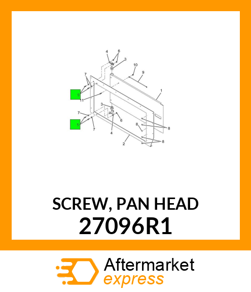 SCREW, PAN HEAD 27096R1