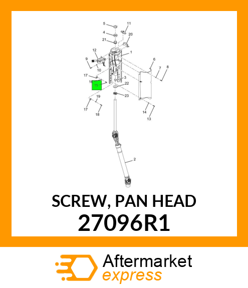 SCREW, PAN HEAD 27096R1