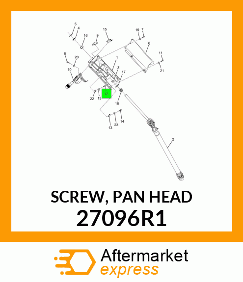 SCREW, PAN HEAD 27096R1