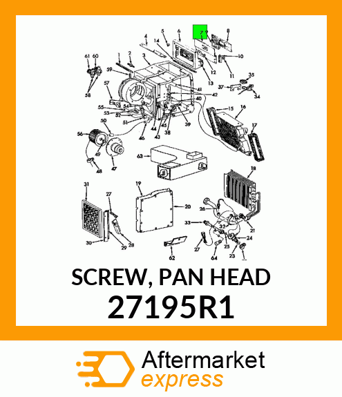 SCREW, PAN HEAD 27195R1