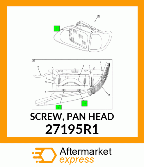 SCREW, PAN HEAD 27195R1