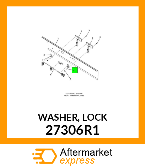 WASHER, LOCK 27306R1