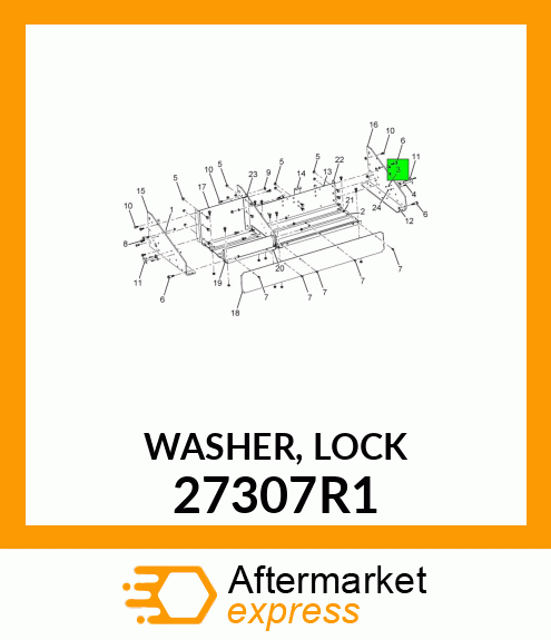WASHER, LOCK 27307R1