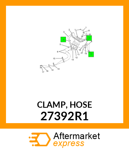 CLAMP, HOSE 27392R1