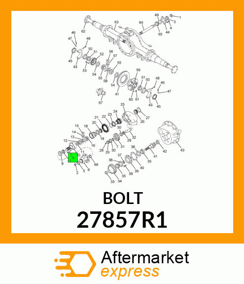 BOLT 27857R1