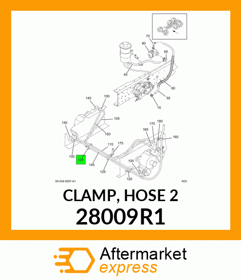 CLAMP, HOSE 2" 28009R1