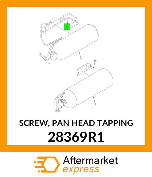 SCREW, PAN HEAD TAPPING 28369R1