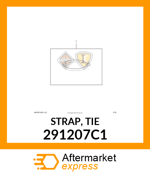 STRAP, TIE 291207C1