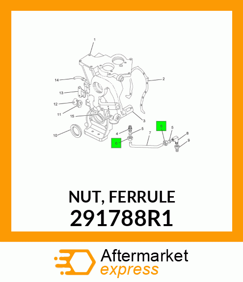 NUT, FERRULE 291788R1