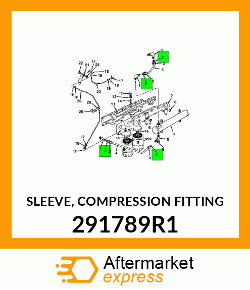 SLEEVE, COMPRESSION FITTING 291789R1