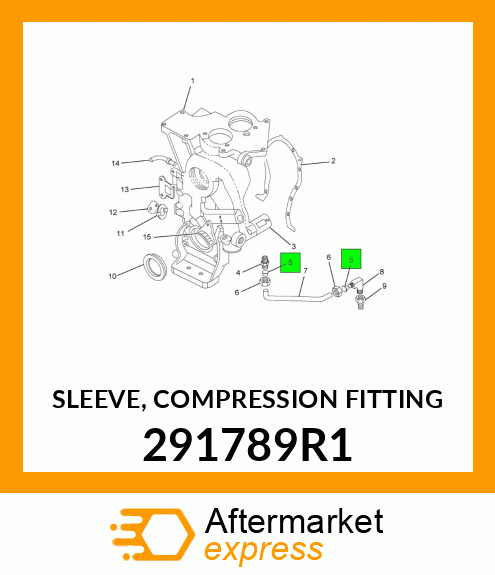 SLEEVE, COMPRESSION FITTING 291789R1