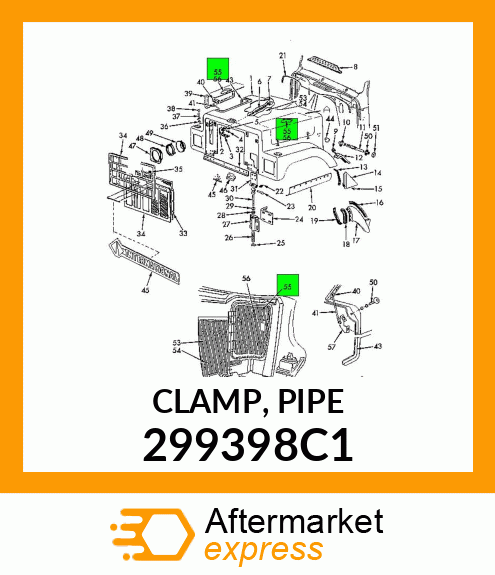 CLAMP, PIPE 299398C1