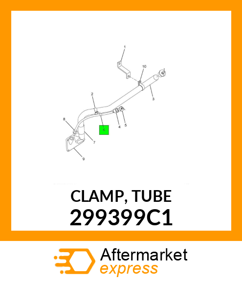 CLAMP, TUBE 299399C1