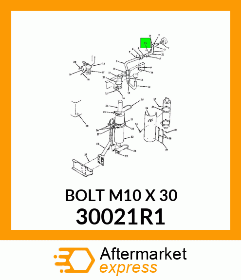 BOLT M10 X 30 30021R1