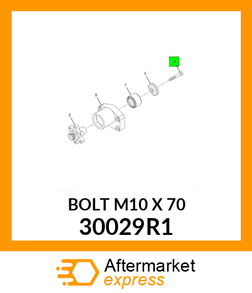 BOLT M10 X 70 30029R1