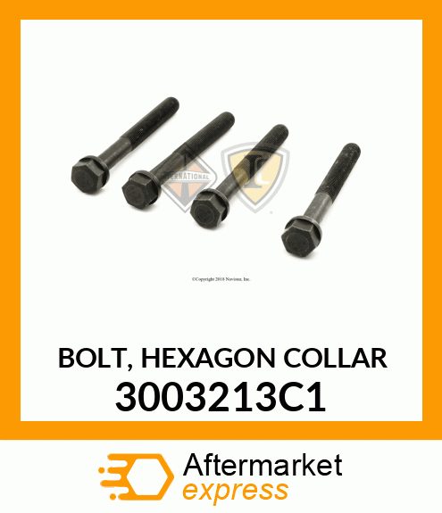 BOLT, HEXAGON COLLAR 3003213C1