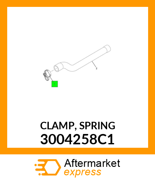 CLAMP, SPRING 3004258C1