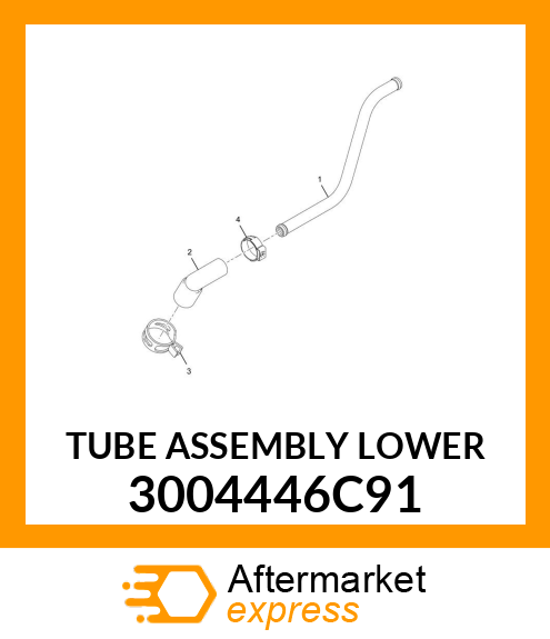 TUBE ASSEMBLY LOWER 3004446C91