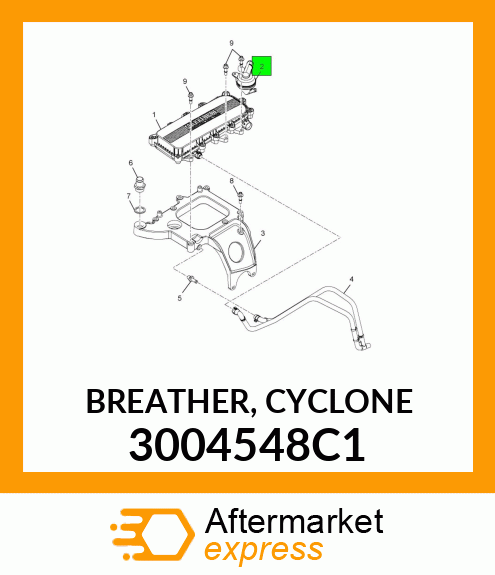 BREATHER, CYCLONE 3004548C1