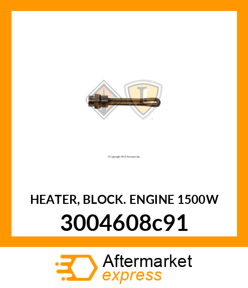 HEATER, BLOCK ENGINE 1500W 3004608c91