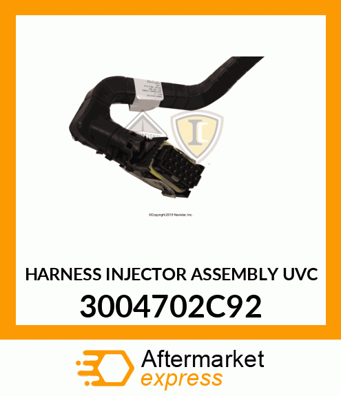 HARNESS INJECTOR ASSEMBLY UVC 3004702C92