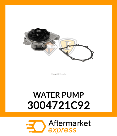 WATER PUMP 3004721C92