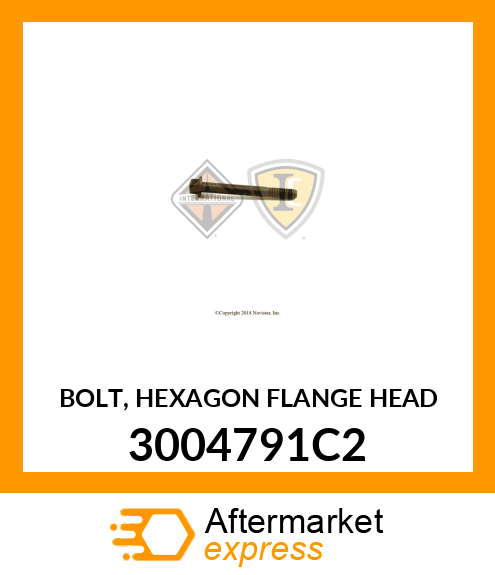 BOLT, HEXAGON FLANGE HEAD 3004791C2