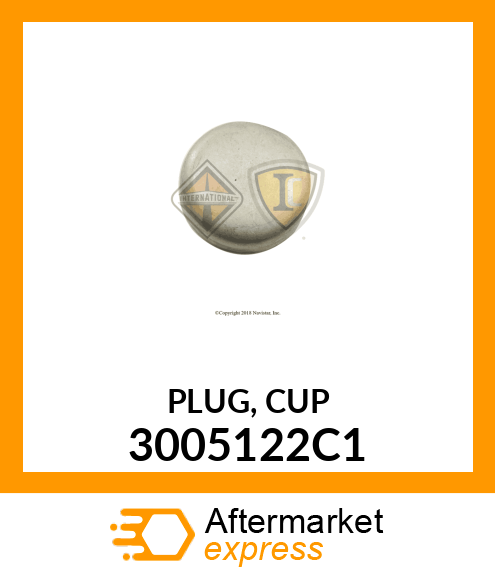 PLUG, CUP 3005122C1